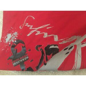 Quilhash Board Short Men’s Sz 32 Red Trunk Short‎